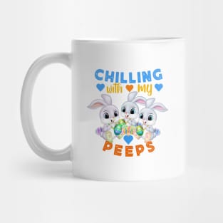 Chilling with my peeps Mug